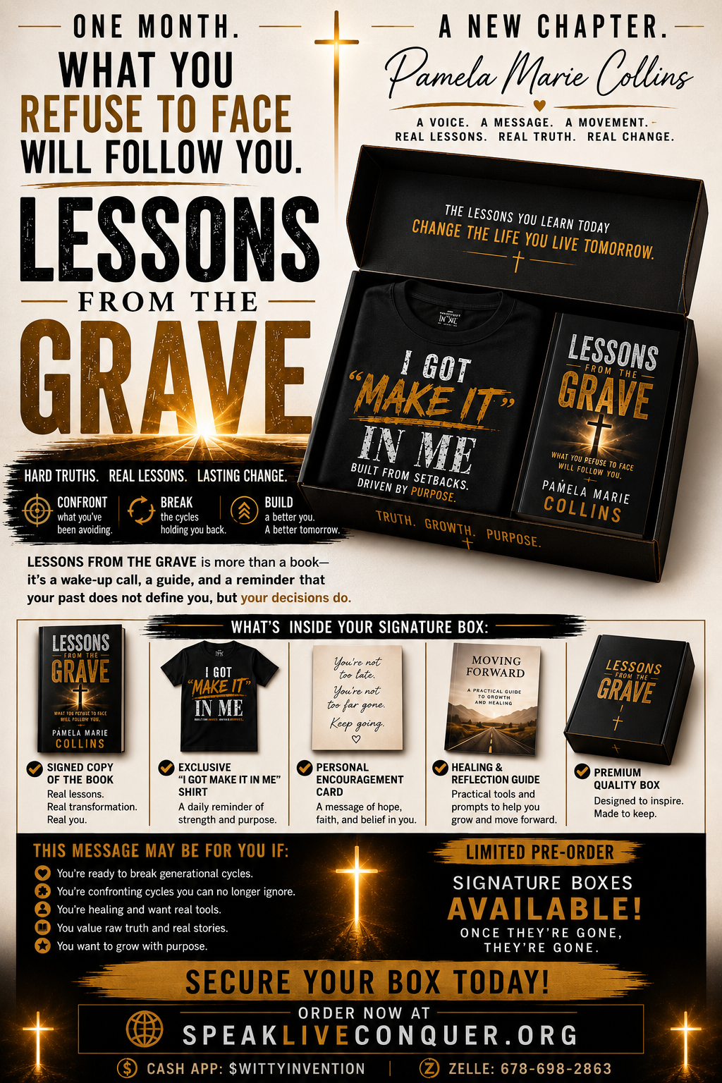 Lessons from the Grave Signature Box